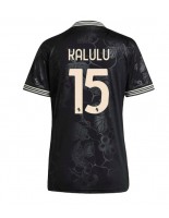 Juventus Pierre Kalulu #15 Kolmaspaita Naisten 2025-26 Lyhythihainen